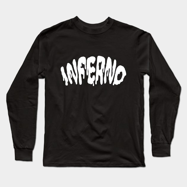 Inferno Long Sleeve T-Shirt by kthorjensen